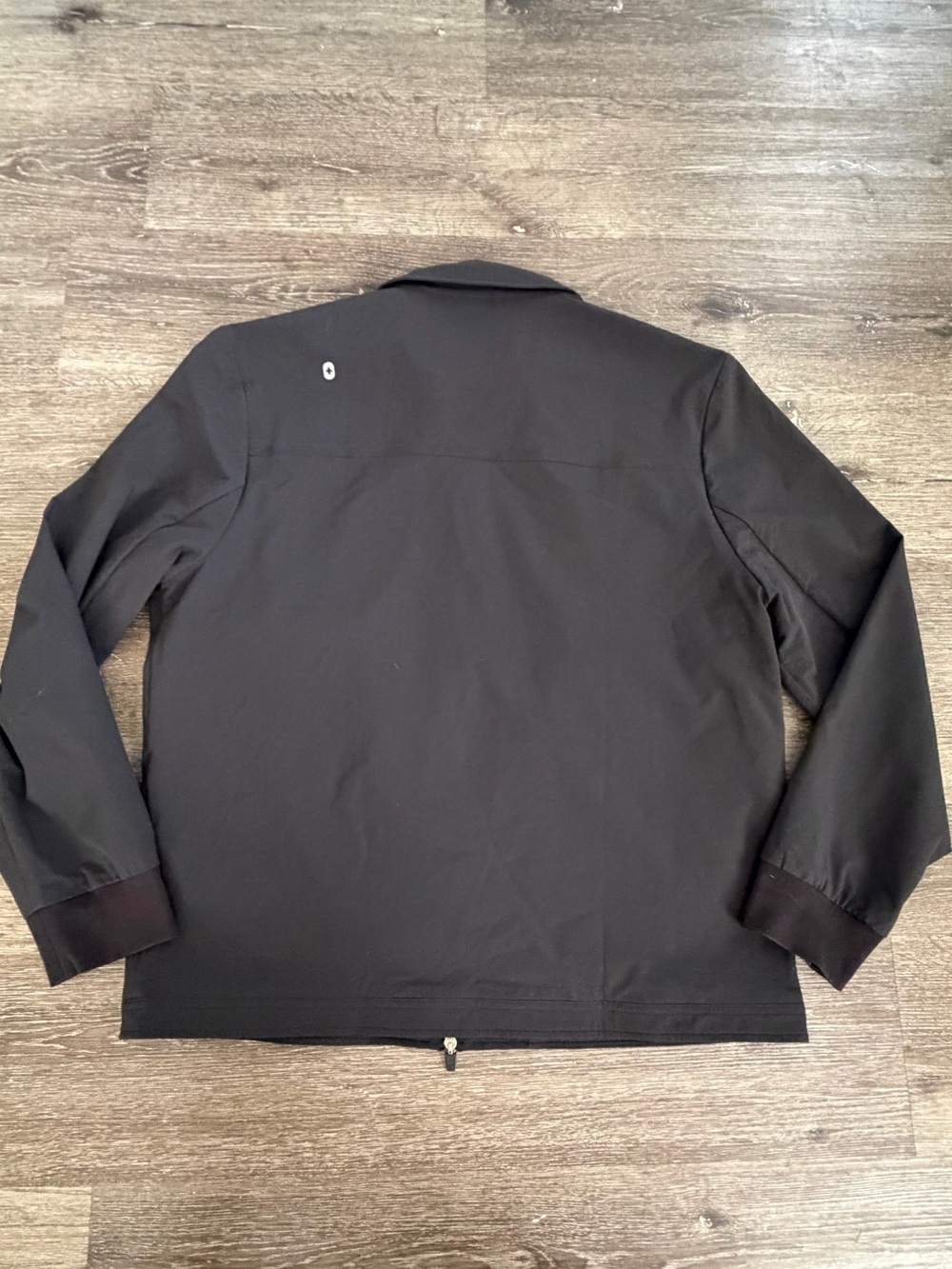 Figs Men's Black Lightweight Zip Shirt Jacket - Picture 3 of 7